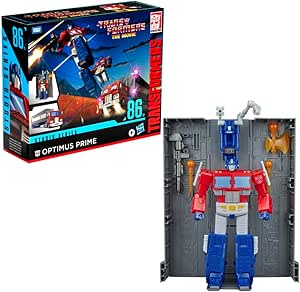 Transformers Toys Studio Series Commander Class The Transformers: The Movie 86-31 Optimus Prime Toy, 7-inch, Action Figure for Boys and Girls Ages 8 and Up