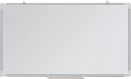 Magnetic Drywipe Whiteboard with Aluminium Frame & Pen Storage Tray – Wall-Mounted Dry Erase Board for Home Business Office & School Use (70 x 50 cm)