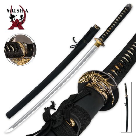 Japanese Handmade Sharp Orchid Katana Samurai Sword