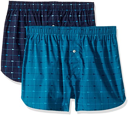 Lacoste Men's 2 Pack Signature Boxer