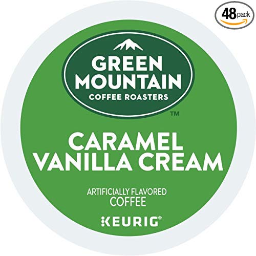 Green Mountain Coffee Caramel Vanilla Cream, K-Cup Portion Pack for Keurig K-Cup Brewers (Pack of 48)