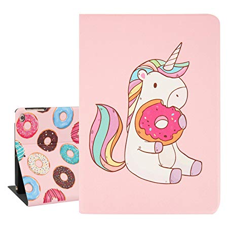Hepix Unicorn iPad Cases 9.7" Cute iPad Air/Air 2 Case for Kids, Slim Protective iPad 6th/5th Gen Case PU Leather Stand with Auto Sleep Wake for iPad 2018 2017
