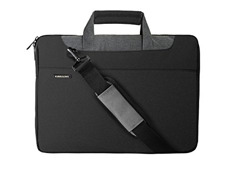 BAGSMART 15.6 Inch Multi-functional Laptop Bag Sleeve Case Cover Briefcase