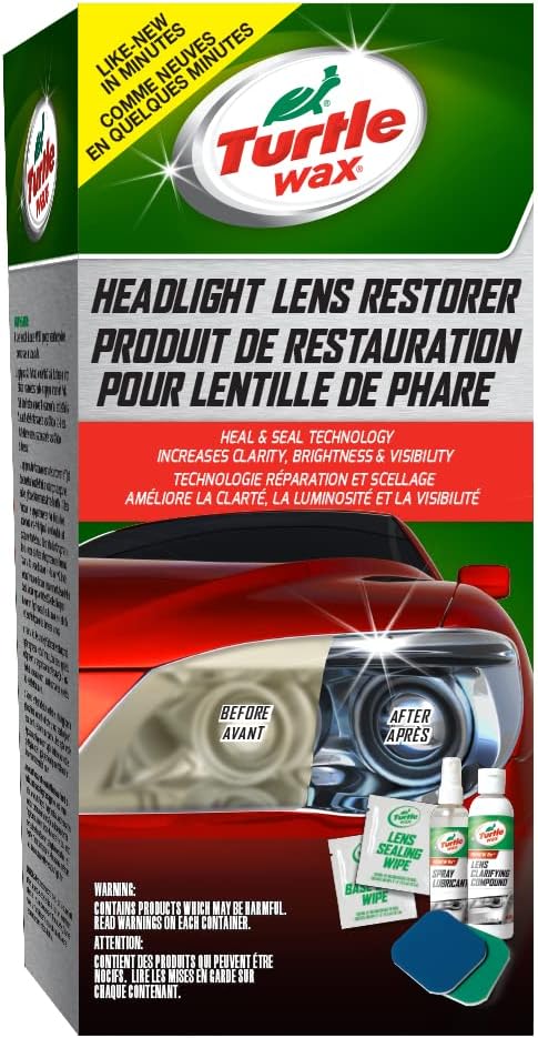 Turtle Wax 50202 Headlight Lens Restoration Kit