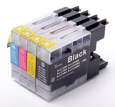4 Pack - Toners & More ® Compatible Inkjet Cartridge Set for Brother LC-75 LC75 LC71 LC-71 LC 75, LC-75BK Black, LC-75C Cyan, LC-75M Magenta, LC-75Y Yellow, Compatible with Brother MFC-J6510DW, MFC-J6710DW, MFC-J6910DW, MFC-J280W, MFC-J425W, MFC-J430W, MFC-J435W, MFC-J5910DW, MFC-J625DW, MFC-J825DW, MFC-J835DW