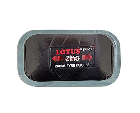 Lotus Zing Radial Tyre Repair Patch ZRP-12 Box Qty 20 Pcs
