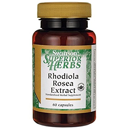 Swanson Rhodiola Rosea Extract 250 mg 60 Caps