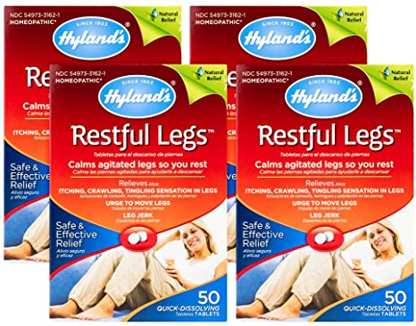 Hyland's Restful Legs 50 Count (Pack of 4)