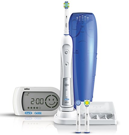Braun Oral-B Triumph 5000 Five-Mode Power Toothbrush with Wireless Smart Guide