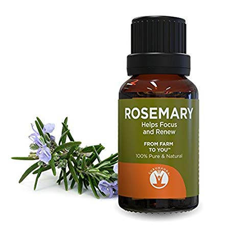 GuruNanda Essential Oil Single (Rosemary, 1)