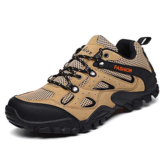 Men's Outdoor Sports Hiking Shoes Climbing Summer Spring Fashion Sneakers Athletic Trekking Walking Breathable Sole