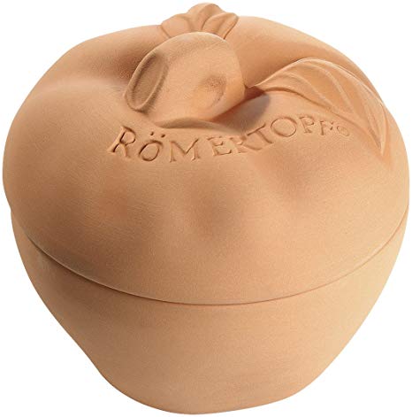 Romertopf by Reston Lloyd Natural Glazed Clay Apple/Pear Baker