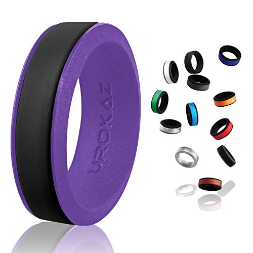 UROKAZ - Silicone Fashion Rings, The Only Ring That Fits Your Lifestyles - Whether You are Single or Married, Ring is Right for You - It is Fashionable, Flexible, and Comfortable