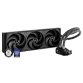 ARCTIC Liquid Freezer II 420 Multi Compatible All-in-One CPU AIO Water Cooler with Efficient PWM Controlled Pump and 1700 RPM for Intel & AMD, processors