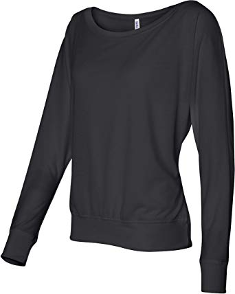 Bella   Canvas - Women's Flowy Long Sleeve Off Shoulder Tee - 8850