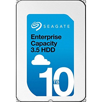 Seagate Enterprise Capacity 3.5 HDD 10TB, SATA 6Gb/s 7,200RPM 512N (ST10000NM0016)