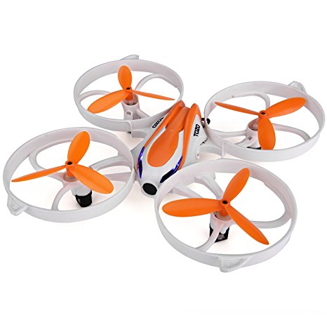 TOZO Q2020 Drone RC Mini Quadcopter Altitude Hold Height Headless RTF 3D 6-Axis Gyro 4CH 2.4Ghz Helicopter Steady Super Easy Fly for Training [White]