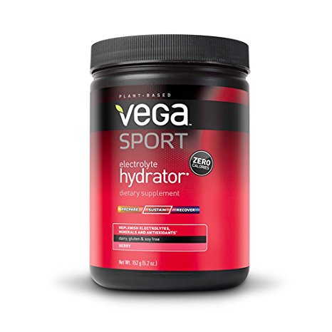 Vega Sport Electrolyte Hydrator, Berry, 5.2oz, 30 Servings