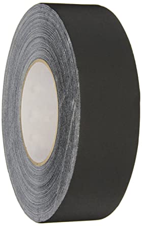 Polyken 510 Vinyl Coated Cloth Premium Gaffer's Tape, 11.5 mil Thick, 50m Length, 48mm Width, Black