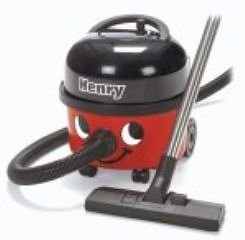 Numatic Henry Vacuum Cleaner, 110 V - Red(fitted with industrial plug)