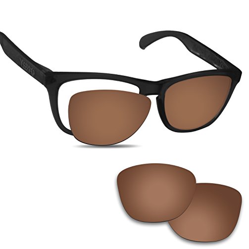 Fiskr Anti-saltwater Replacement Lenses for Oakley Frogskins Sunglasses - Various Colors