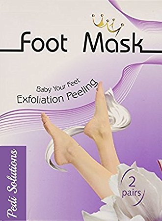 2 Pairs Foot Peel Mask, Exfoliating Calluses and Dead Skin Remover, Get Soft Foot in 2 Weeks