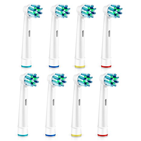 UNI-FAM Replacement Brush Heads - Toothbrush Heads For Oral-B Sonic Precision Clean, 8 Pack