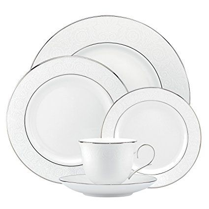 Lenox 837593 Artemis 5-Piece Place Setting, White