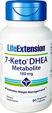 Life Extension 7-Keto dhea Metabolite, 60 Vegetarian Capsules