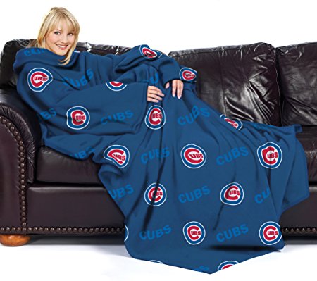 MLB Comfy Throw Blanket With Sleeves