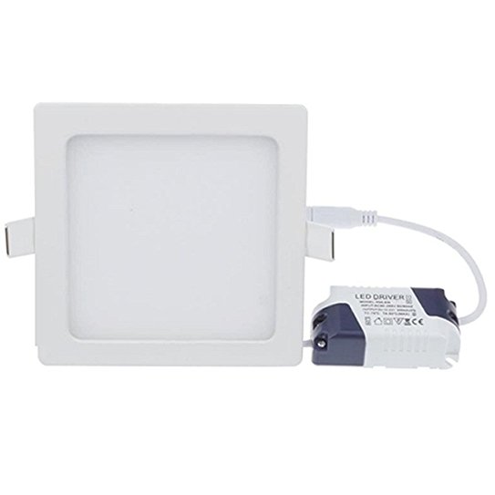 Brightsky 18w LED Square Panel Warm White Bright Light Recessed Ceiling DownLight Bulb Lamp AC120-265v