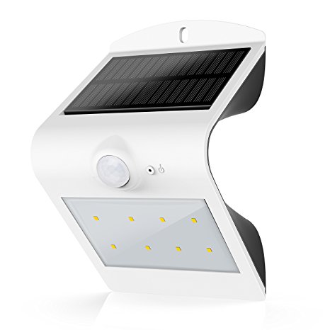 HonestEast LED Solar Motion Sensor Lights SWL007001(White)