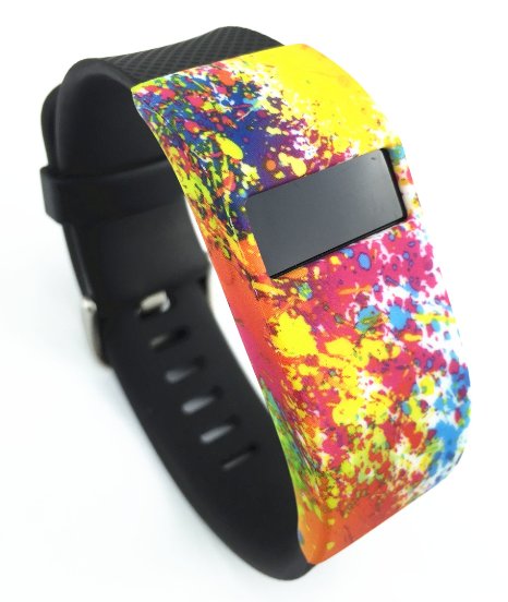 Band Cover for Fitbit Charge/Fitbit Charge HR Slim Designer Sleeve - Band Cover