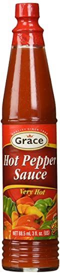 Grace Hot Pepper sauce 3oz