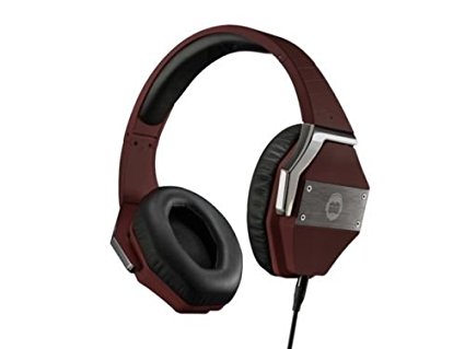 Brooklyn Headphone Company BK9 Studio Style Wired Over the Ear Headset Includes Detachable Cable with Built-In Mic and Protective Shell Case Brown