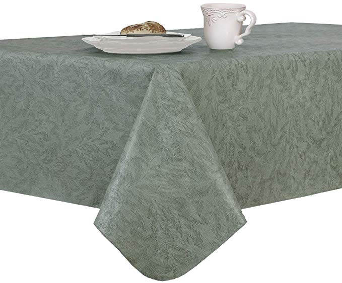 Sonoma 52x70 Sage Vinyl Tablecloth [Kitchen]