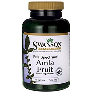 Swanson Full Spectrum Amla Fruit (Indian Gooseberry) 500 mg 120 Caps