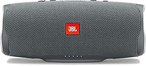 JBL Charge 4 Portable Bluetooth Speaker and Power Bank with Rechargeable Battery for More Devices Waterproof - Grey