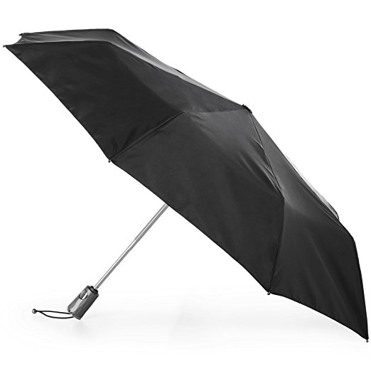 totes Titan Auto Open Close Umbrella with NeverWet