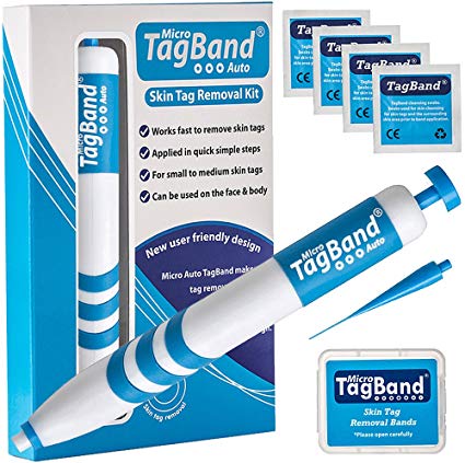 Auto Micro TagBand Skin Tag Remover Device for Small to Medium Skin Tags