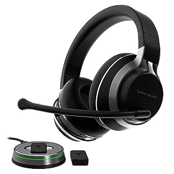 Turtle Beach Stealth Pro Multiplattform kabelloses Bluetooth Gaming Headset mit Geräuschunterdrückung für Xbox Series X|S, Xbox One, PS5, PS4, PC, Switch & Mobilgeräte [Offiziell lizenziert für Xbox]