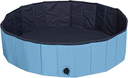 Yaheetech Heavy Duty Kiddie Kid Kiddy Baby Child Toddler Bath Bathing Swimming Play Pool Tub for Kids(39.4 x 12'', Blue)