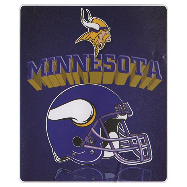 Minnesota Vikings Lightweight 50" x 60" Fleece Blanket - Reflecting Helmet