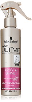 Schwarzkopf Styliste Ultime Crystal Shine Heat Protection Spray, 6.8 Ounce