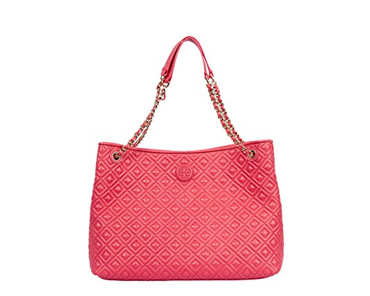 Tory Burch Marion Quilted Center Zip Tote