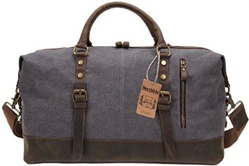 Men Shoulder Bag for travel Berchirly Canvas Duffle Bag Weekend Luggage Sports Duffel Bags Unisex