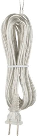 Westinghouse Lighting 70098 8-Feet Lamp Art Cord Set, Silver