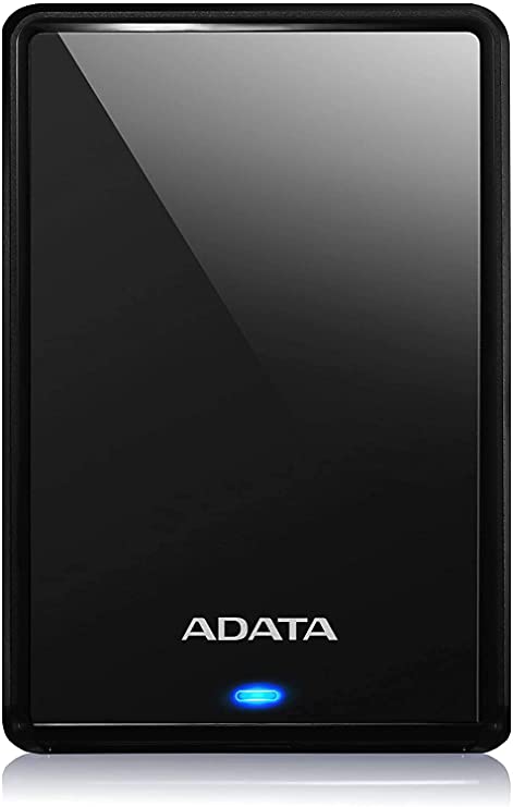 ADATA AHV620S-1TU3-CBK 1TB HV620S Slim External Hard Drive 2.5 USB 3.1 11.5mm Thick Black - (Storage &gt; External Hard Drives)