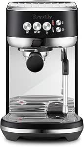 Breville the Bambino Plus Espresso Machine with Auto Milk Frother, Espresso Maker with Seconds Heat Up, Cappuccino & Latte Machine for Home, BES500BTR, Black Truffle