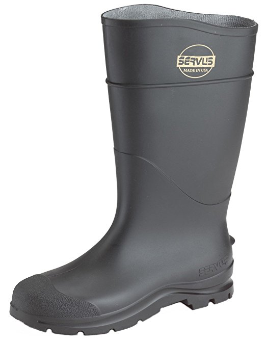 Boot Pvc St Toe 16in Black 11